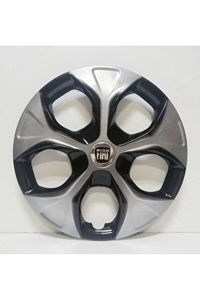 Fiat /tofaş Doğan 13"inç Kırılmaz 4 Adet 1 Takım Siyah Gri Jant Kapağı Seti