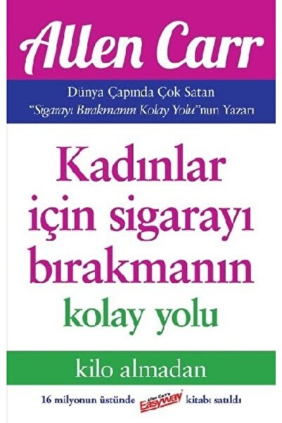 Genel Markalar Kadınlar İçin Sigarayı Bırakmanın Kolay Yolu Kitabı Butik Yayınları Allen Carr
