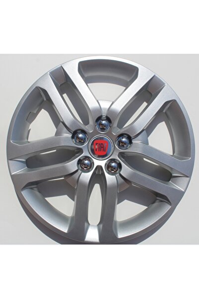 Genel Markalar Doblo 16"inç Kırılmaz 4 Adet 1 Takım Gri Jant Kapağı Seti