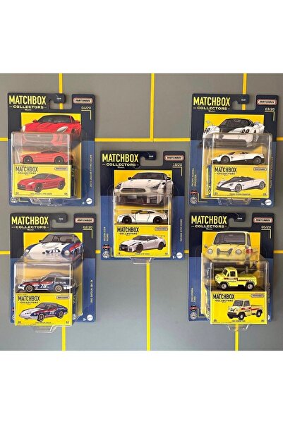 Matchbox 5'li Set 1/64 Ölçek *c&c Model Garage* Diecast Metal Model Oyuncak Araba