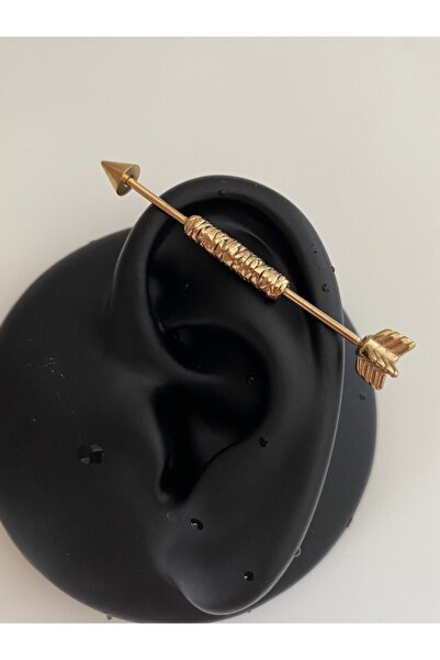 Arescollection Cerrahi Çelik Ok Model Industrial Köprü Piercing