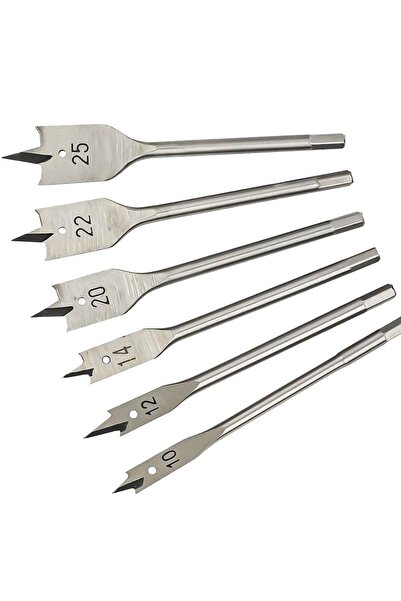 Neler Geldi Neler Yaprak Matkap Ucu Seti 6 Parça Tahta Ahşap Oyma Kelebek Set...