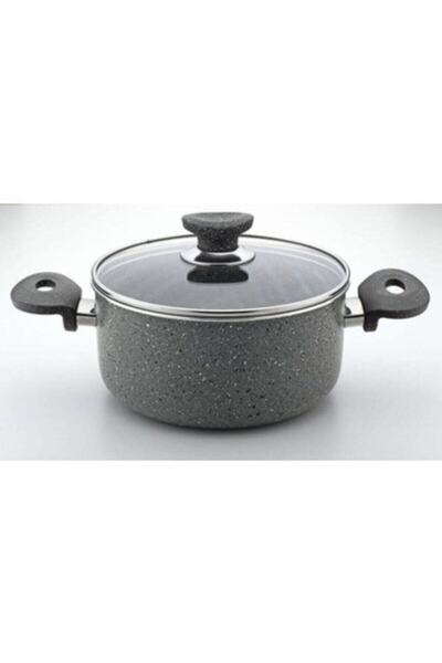 Genel Markalar Granit Camkapaklı Derin Tencere 20cm