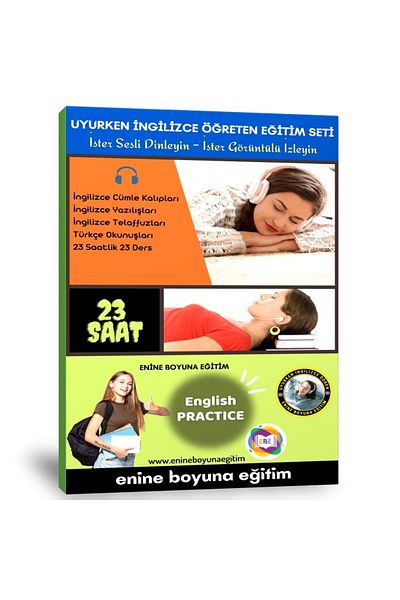 Enine Boyuna Eğitim English Teaching Training Set While Sleeping - Transverse Longitudinal Training