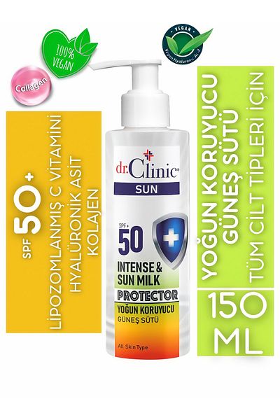 Dr. Clinic Intensive Protective Spf 50+ Sun Milk 150ml