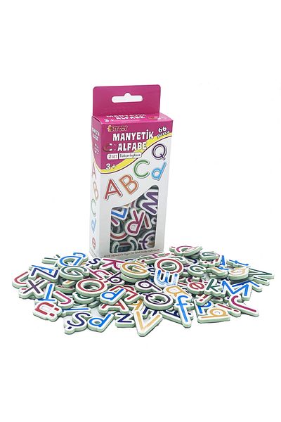 DIY Toys Diy Toy Magnetic Alphabet Turkish - English