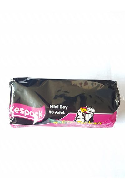 KESPACK Mini Size Trash Bag 40X50 10 Pieces of 40