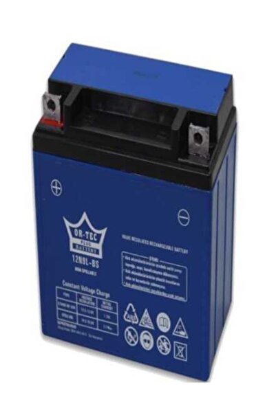 ORTEC 12n9l-bs 12v 9ah Motosiklet Aküsü