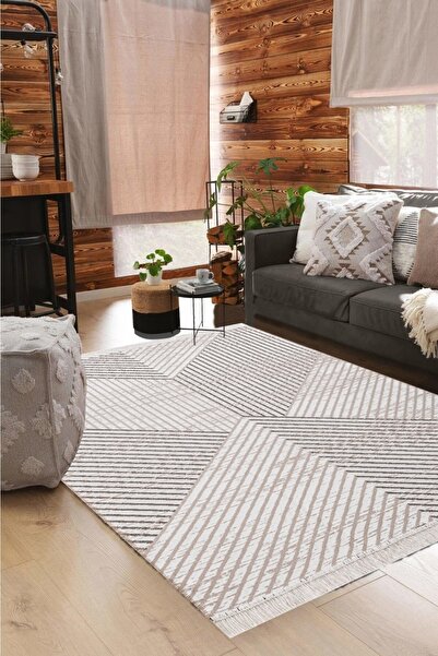 SARAZ HALI Bohem Serisi Kilim Bej