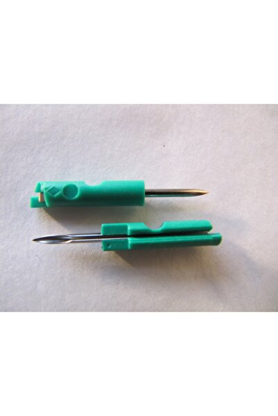 CADY 4.4mm Mikro Kılçık Tabanca Iğnesi Yeşil 03-03 4.4 Y ( 1 Adet)