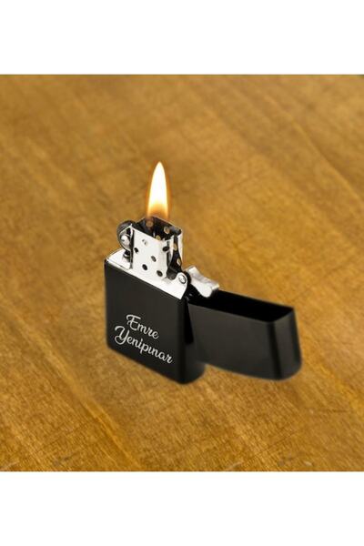 ZEFLAZER Kişiye Özel Sigara Tabakası Ve Çakmak