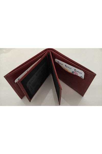 MKM Lamazihome Black Men's Wallet Card Holder