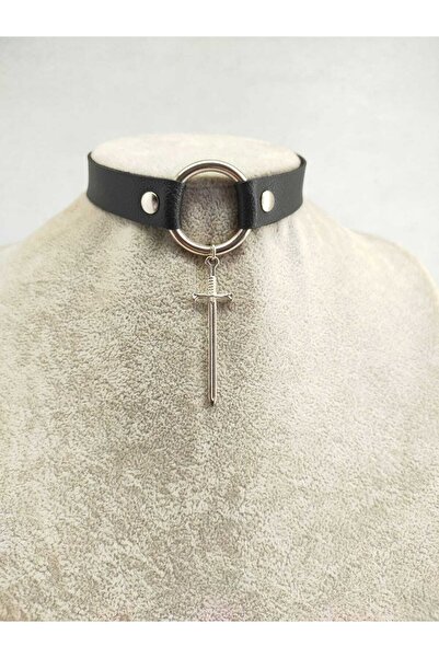 Fugusugu شفرة السيف القوطية فو الجلود المختنق