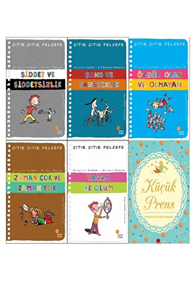Günışığı Yayınları Çıtır Çıtır Felsefe Seti (5 Kitap + Küçük Prens Hediye)- Yaşam Ve Ölüm, Şans Ve Şanssızlık...