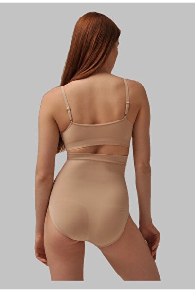 MİSTİRİK Banda de silicon anti-alunecare Biloba Corset cu talie foarte înaltă Culoarea pielii