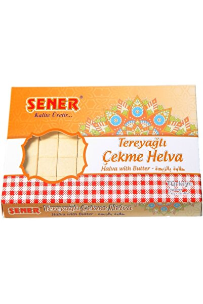 Şener Tereyağlı Çekme Helva Vakumlu 200 Gr
