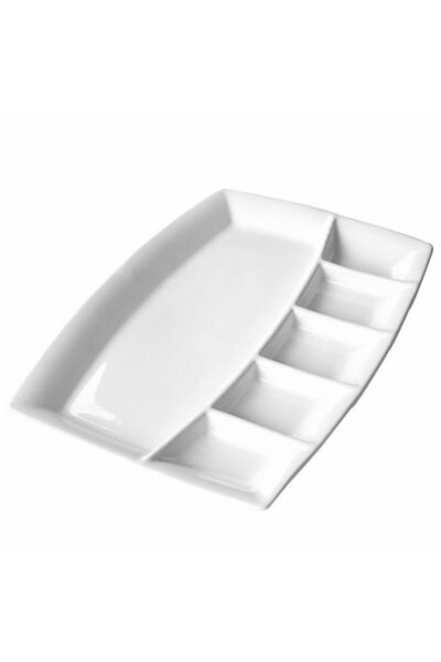 Genel Markalar Kahvaltı Tabağı 6 Bölmeli