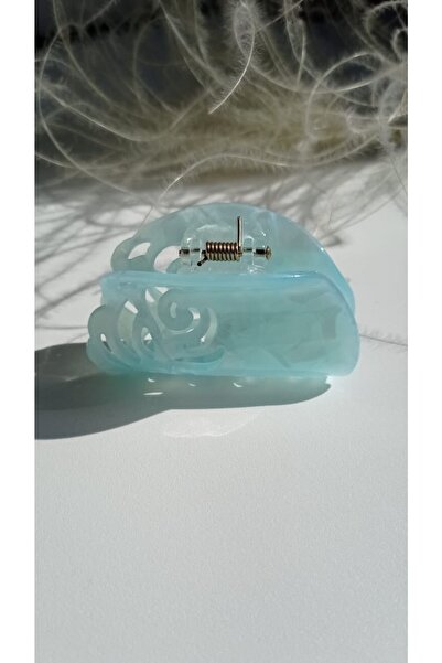 İLKYAZ Aksesuar Güllü Kemik Mandal Toka