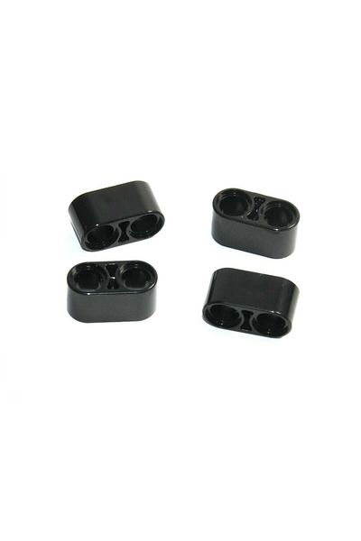 LEGO Original Technic Moc Custom Accessory Liftarm 1 X 2 - Black 4 Pieces Will Be Sent