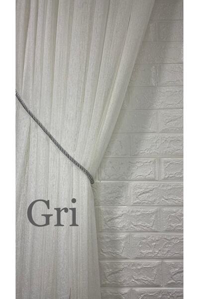 Helezoni Kruvaze Perde Tül Fon Toplama Halat Kordon Braçol 300 Cm (1 Adet)