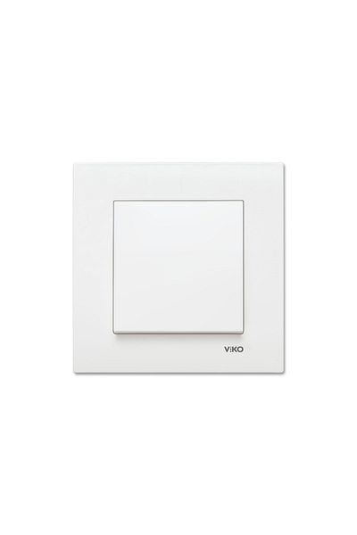 Tamer Elektrik إطار مفتاح Viko Karre باللون الأبيض متضمن90967001
