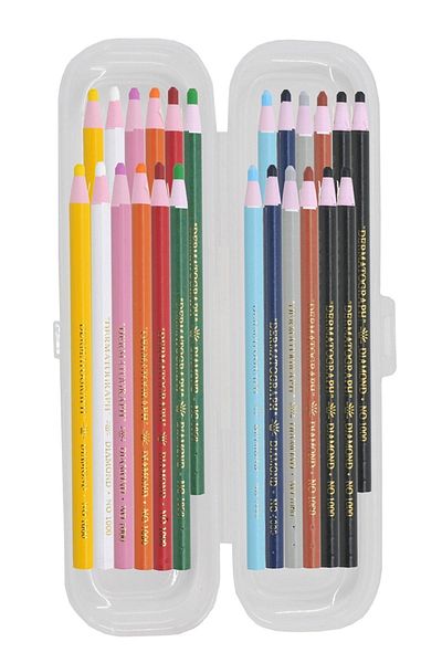 ekoset Diamond China Marker Erasable String Marking Pen Mixed Color 24 Pack