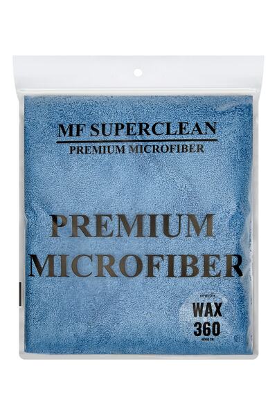 MF SuperClean Mikrofiber Oto Temizlik Cila Bezi 6’lı Paket - 40x40 Cm - Lazer...