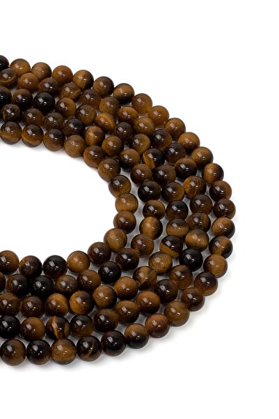 Dünya Doğal Taş 6 мм камък от серията „Тигрово око“ - Dz2876