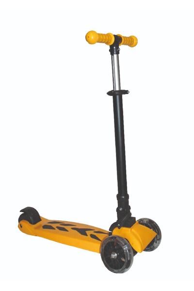 Genel Markalar Winky Katlanabilir Scooter 3 Tekerli Turuncu Işıklı Kutulu Scooter