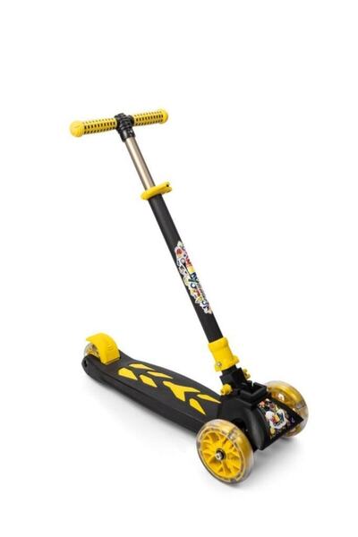 Genel Markalar Winky Katlanabilir Scooter 3 Tekerli Turuncu Işıklı Kutulu Scooter