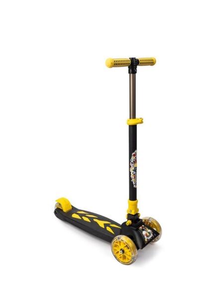 Genel Markalar Winky Katlanabilir Scooter 3 Tekerli Turuncu Işıklı Kutulu Scooter