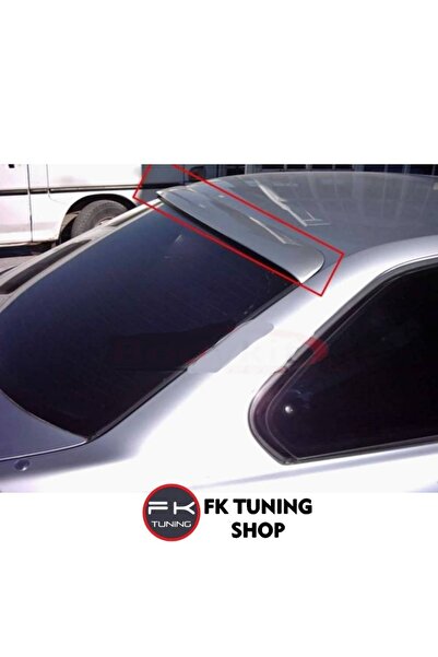 Genel Markalar BMW E36 Cam Üstü Spoyler Fiberclass Boyasız Ham Siyah