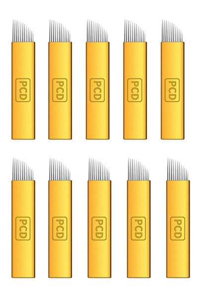 p.c.d Microblading İğnesi 12 Pin 10 Adet