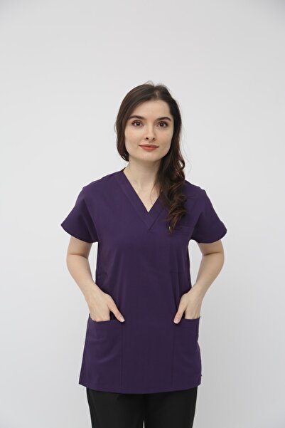 Ehil Vip Kumaş Likralı Tek Üst Doktor/ Hemşire Forması