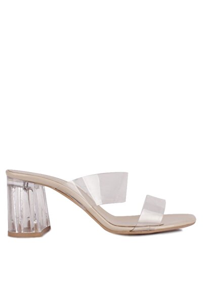 Fitbas 112154 321 Kadın Ten Büyük & Küçük Numara Abiye Terlik