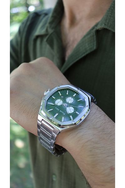 Frank Alex Bending Steel Men's Wrist Watch