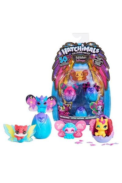 Hatchimals مجموعة Colleggtibles المفاجأة الرباعية رقم 9 سونون وايلدر وينجز 6059012