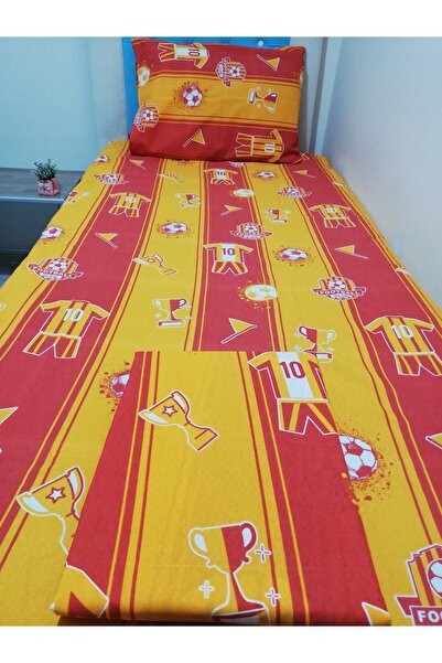 ceylanhomecollection Ranforce Taraftar Desen Tek Kişilik Genç Nevresim Takımı