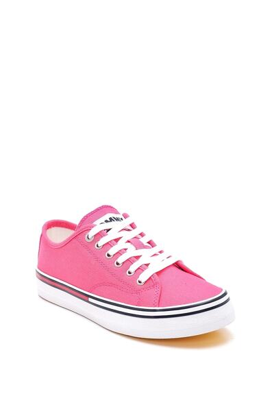 Tommy Hilfiger Yeşil - Kadın Kadın Jeans Essential Low Wmn Vulcanized Sneaker En0en01796