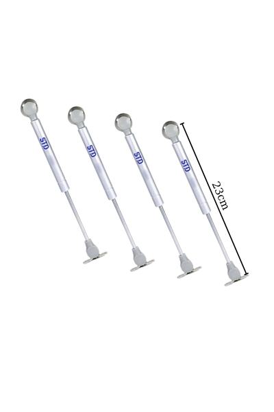 ARON (4 Adet) Kısa 80 / N Dolap Amortisörü Gazlı Piston Kapak Hidroliği ( 23 Cm )