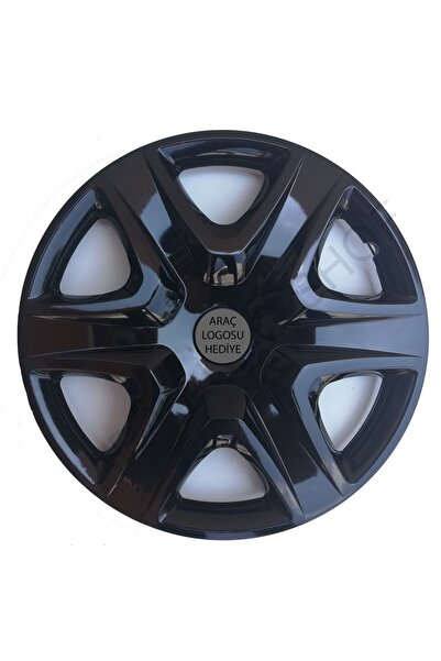KARA AUTO Seat Ibiza 14"inç Kırılmaz 4 Adet 1 Takım Piano Black Jant Kapağı