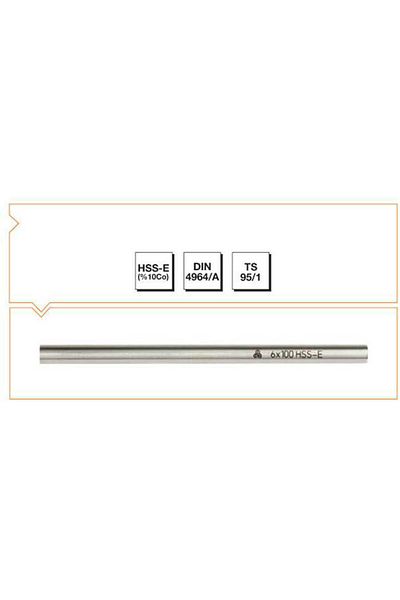 Makina Takım 4X100 Hss - E (10%Co) Din 4964A - Round Section Lathe Pen