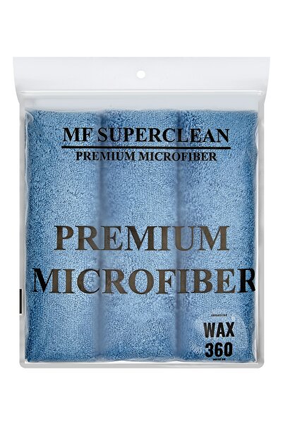 MF SuperClean Mikrofiber Oto Cila Bezi 12’li Paket - 40x40 Cm - Lazer Kesim -...