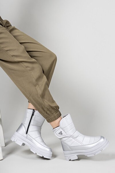 Riccon Ασημένιες παιδικές μπότες χιονιού 0012820