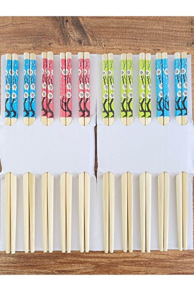 Demirhan عيدان تناول الطعام كوبوا 2099 عيدان تناول الطعام الصينية من الخيزران