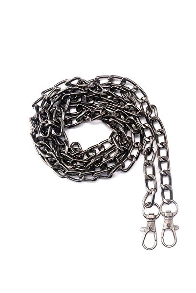 Hobizubi Bag Chain Anthracite - 5 Pieces - 14x8 Mm