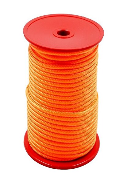 Genel Markalar Renkli Iskota Halat Ip Neon Turuncu 8mm 7.00 Metre