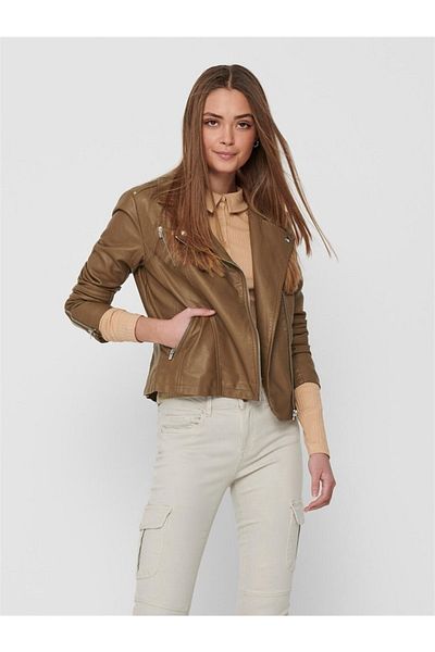Gracia faux leather jacket cheap