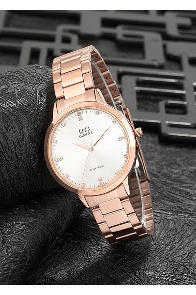 Q&Q Unisex Metal Wristwatch Qa09