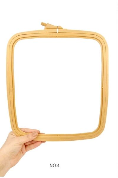 Nurge Nurge No:4 Scripete din plastic pătrată potrivită pentru construirea de perne și genți 250/280mm